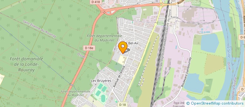 localisation de l'entreprise MONSIEUR MOHAMED RAHHAOUI à OISSEL