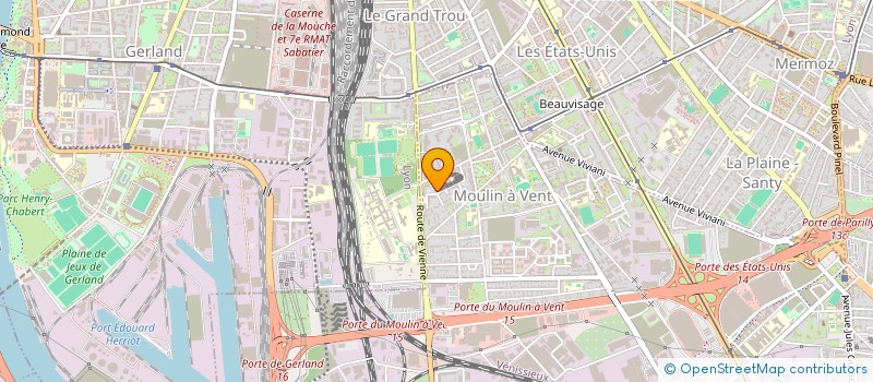 localisation de l'entreprise MONSIEUR MOHAMED RAHIM  VENISSIEUX