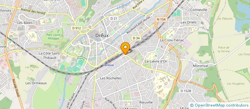 localisation de l'entreprise MONSIEUR MOHAMED RAHMANI à DREUX