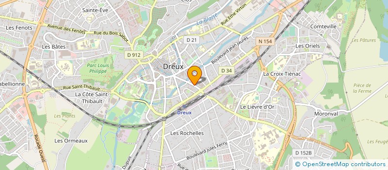 localisation de l'entreprise MONSIEUR MOHAMED RAHMANI à DREUX