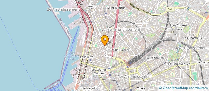 localisation de l'entreprise MONSIEUR MOHAMED RAHMI  MARSEILLE