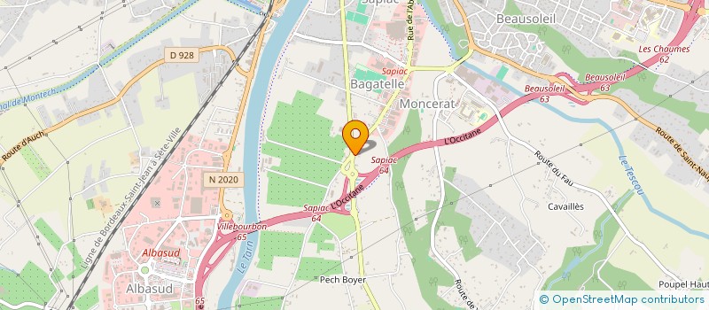 localisation de l'entreprise MONSIEUR MOHAMED RAHMOUNI  MONTAUBAN