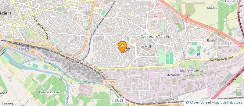 localisation de l'entreprise MONSIEUR MOHAMED RAHMOUNI  BEZIERS