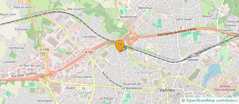 localisation de l'entreprise MONSIEUR MOHAMED RAIES à VANNES