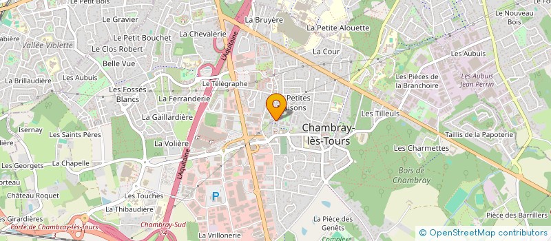 localisation de l'entreprise MONSIEUR MOHAMED RAISSI  CHAMBRAY-LES-TOURS