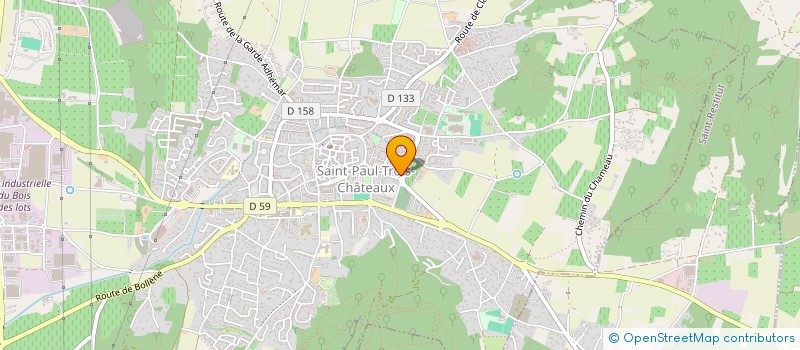 localisation de l'entreprise MONSIEUR MOHAMED RAKRAKI  SAINT-PAUL-TROIS-CHATEAUX