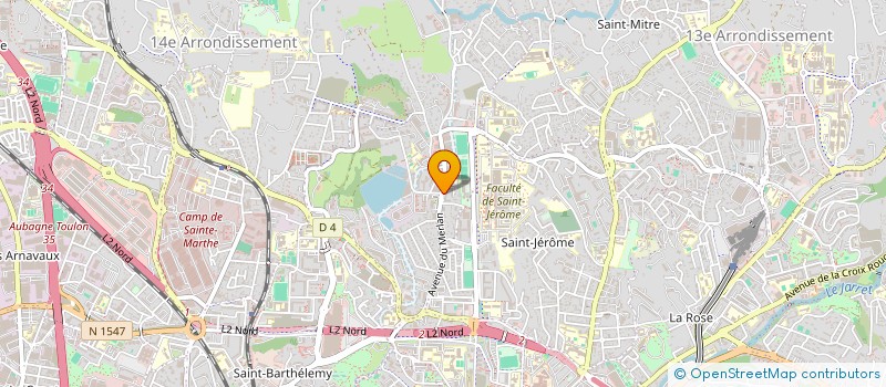 localisation de l'entreprise MONSIEUR MOHAMED RAMDANI  MARSEILLE