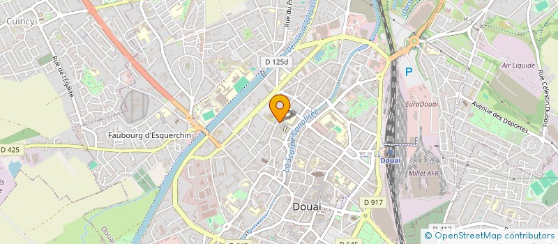 localisation de l'entreprise MONSIEUR MOHAMED RAMDANI  DOUAI