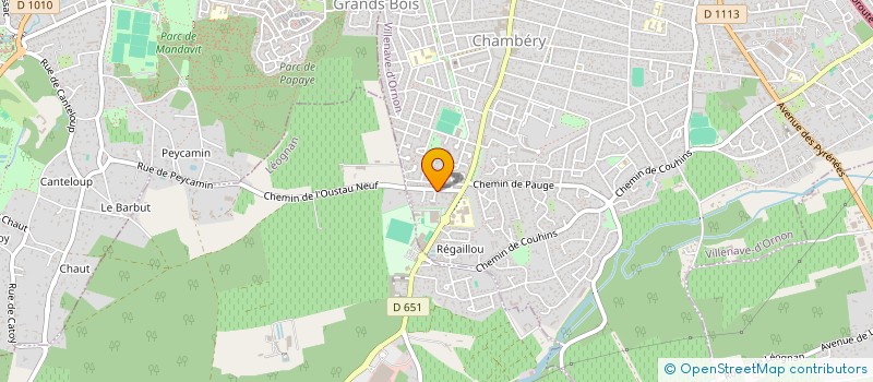 localisation de l'entreprise MONSIEUR MOHAMED RAMDANI à VILLENAVE-D'ORNON