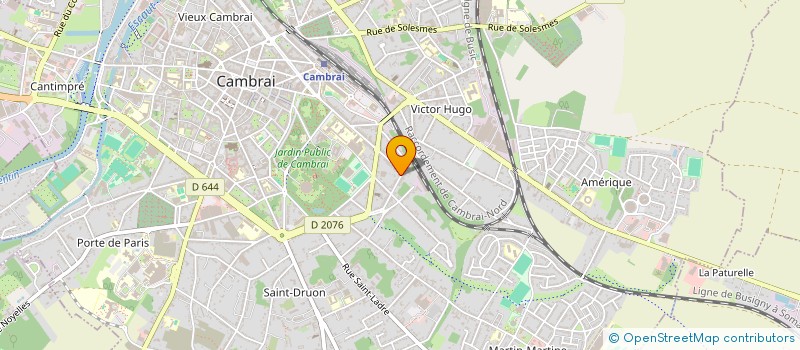 localisation de l'entreprise MONSIEUR MOHAMED RAMIDI  CAMBRAI