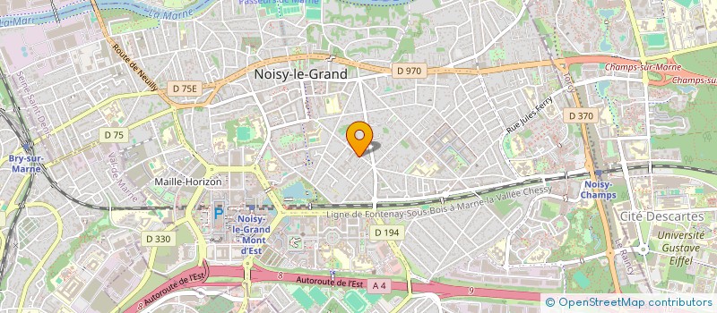 localisation de l'entreprise MONSIEUR MOHAMED RAQIQ  NOISY-LE-GRAND