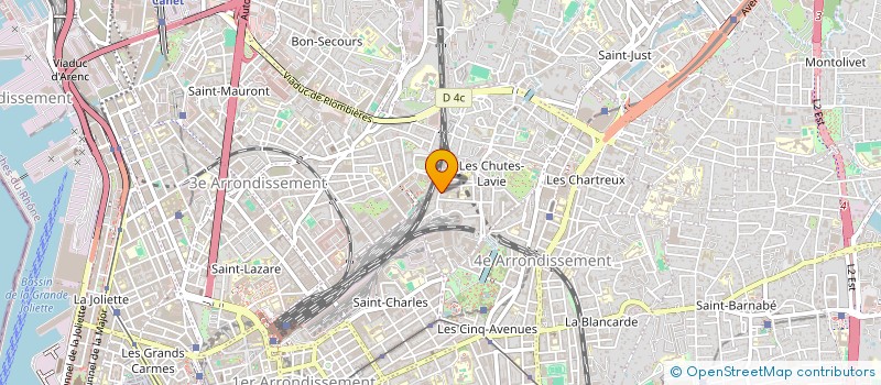 localisation de l'entreprise MONSIEUR MOHAMED RASSOUL à MARSEILLE