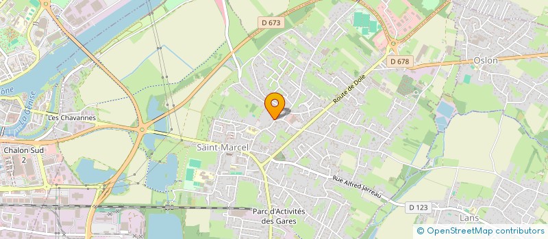 localisation de l'entreprise MONSIEUR MOHAMED REBAI à SAINT-MARCEL
