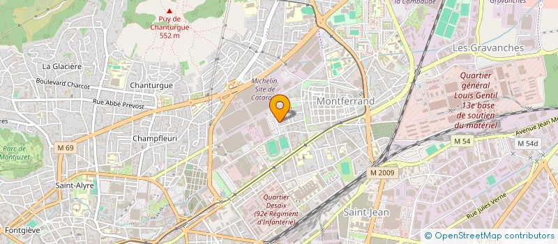 localisation de l'entreprise MONSIEUR MOHAMED-REDA HEDOUN  CLERMONT-FERRAND