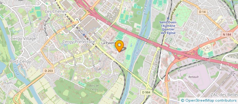 localisation de l'entreprise MONSIEUR MOHAMED REDA YOUSFI  PONTOISE