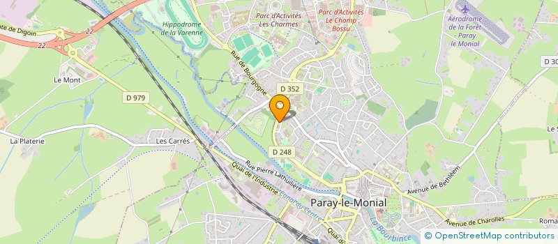 localisation de l'entreprise MONSIEUR MOHAMED REDA ZOUAG à PARAY-LE-MONIAL