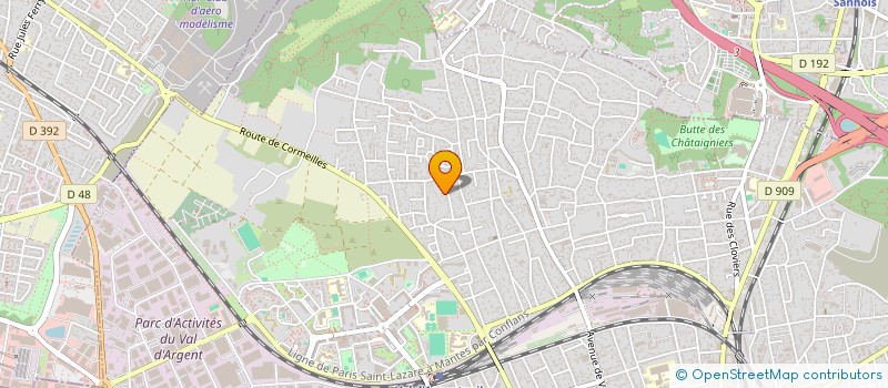 localisation de l'entreprise MONSIEUR MOHAMED-REDHA DOUIDA  ARGENTEUIL