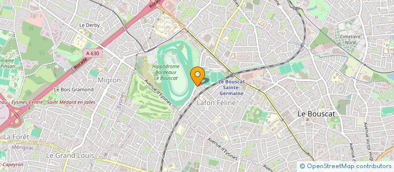 localisation de l'entreprise MONSIEUR MOHAMED REDOUANE à LE BOUSCAT