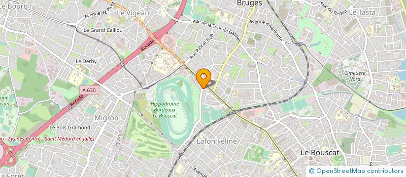 localisation de l'entreprise MONSIEUR MOHAMED REDOUANE à LE BOUSCAT