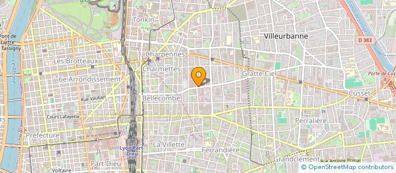 localisation de l'entreprise MONSIEUR MOHAMED REGHAISSIA  VILLEURBANNE