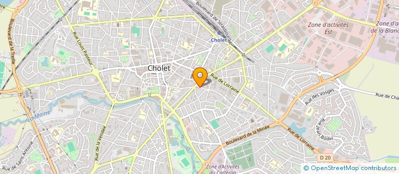 localisation de l'entreprise MONSIEUR MOHAMED REJEB à CHOLET