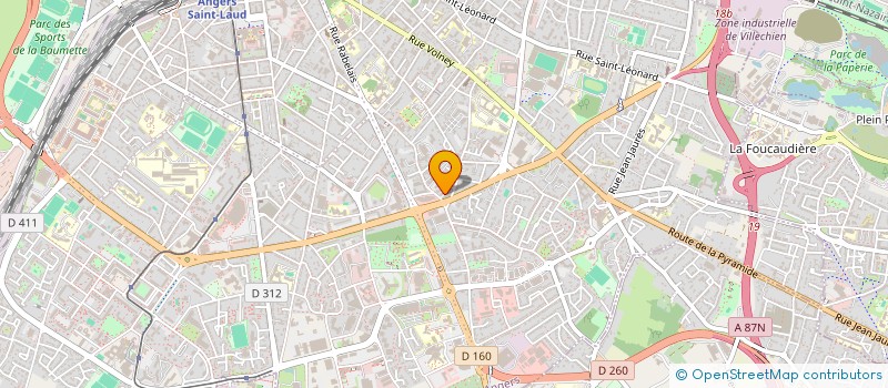 localisation de l'entreprise MONSIEUR MOHAMED REKIK à ANGERS