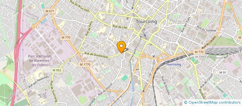 localisation de l'entreprise MONSIEUR MOHAMED REMLI  TOURCOING