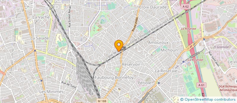 localisation de l'entreprise MONSIEUR MOHAMED REZIGA à TOULOUSE
