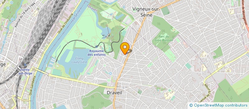 localisation de l'entreprise MONSIEUR MOHAMED RGHIOUI à DRAVEIL