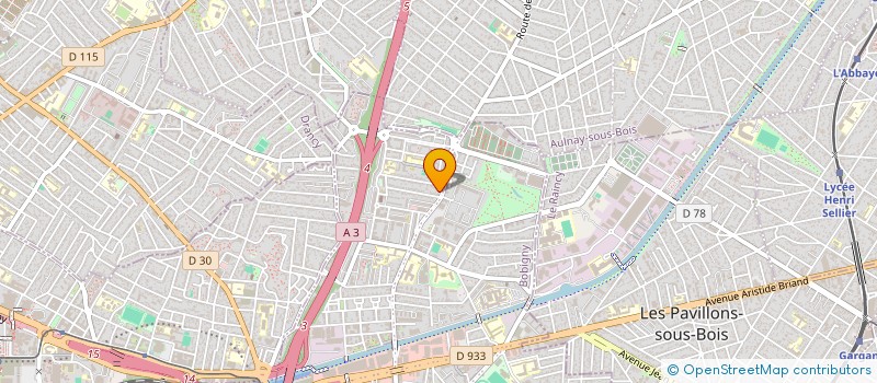 localisation de l'entreprise MONSIEUR MOHAMED RHANEM  BONDY