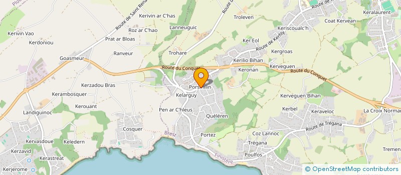 localisation de l'entreprise MONSIEUR MOHAMED RHARDA  LOCMARIA-PLOUZANE