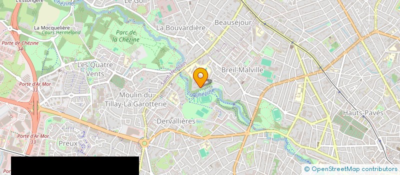localisation de l'entreprise MONSIEUR MOHAMED RHERARI à NANTES