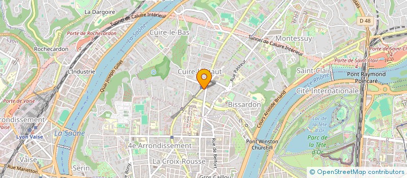 localisation de l'entreprise MONSIEUR MOHAMED RILI  CALUIRE-ET-CUIRE