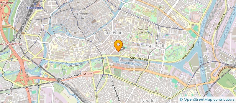 localisation de l'entreprise MONSIEUR MOHAMED RIZVI à STRASBOURG