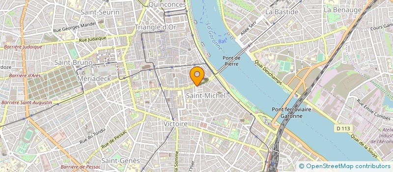 localisation de l'entreprise MONSIEUR MOHAMED RKOUN à BORDEAUX