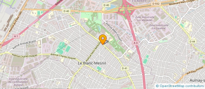 localisation de l'entreprise MONSIEUR MOHAMED ROMDHANE à LE BLANC-MESNIL