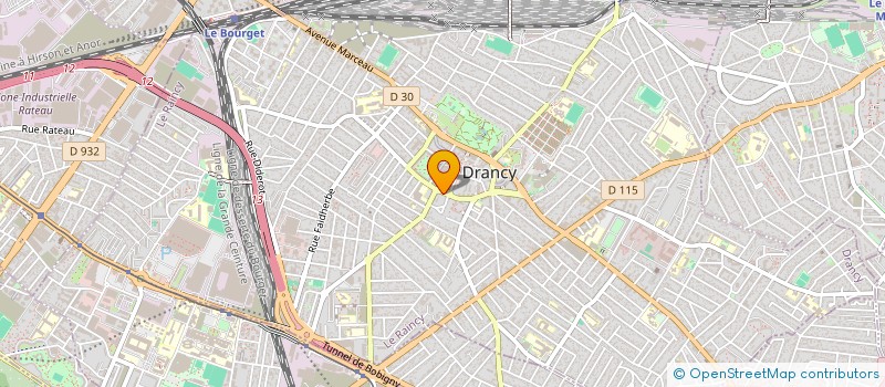 localisation de l'entreprise MONSIEUR MOHAMED ROMDHANE  DRANCY