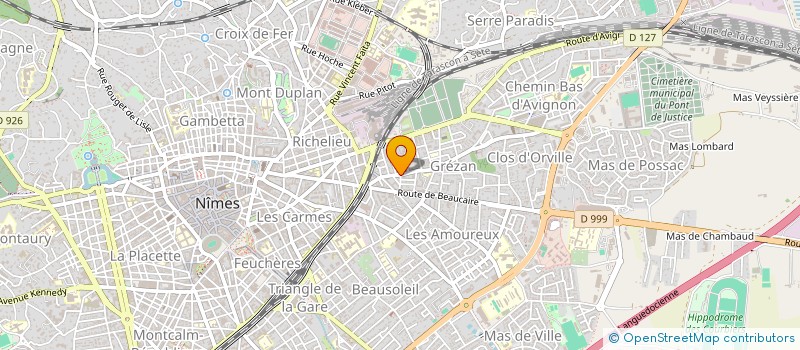 localisation de l'entreprise MONSIEUR MOHAMED ROMERA  NIMES