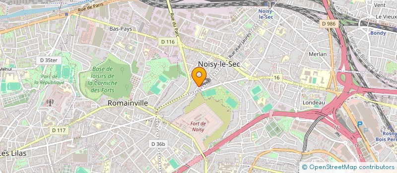 localisation de l'entreprise MONSIEUR MOHAMED ROUABAH à NOISY-LE-SEC