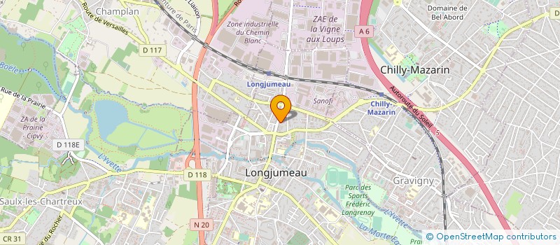localisation de l'entreprise MONSIEUR MOHAMED ROUIZI à LONGJUMEAU