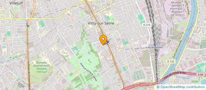 localisation de l'entreprise MONSIEUR MOHAMED ROUTAL  VITRY-SUR-SEINE