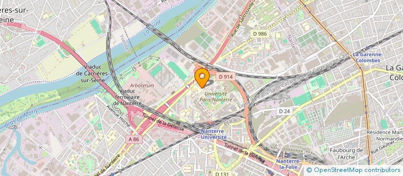 localisation de l'entreprise MONSIEUR MOHAMED RUHUL AMBIA  NANTERRE