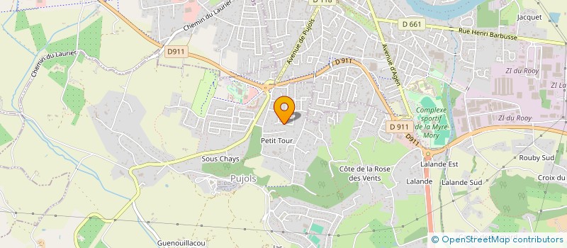 localisation de l'entreprise MONSIEUR MOHAMED-RYAD FEGHOULI  PUJOLS