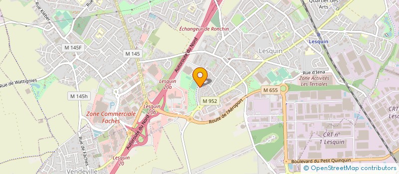 localisation de l'entreprise MONSIEUR MOHAMED RYANE BOUALI à LESQUIN
