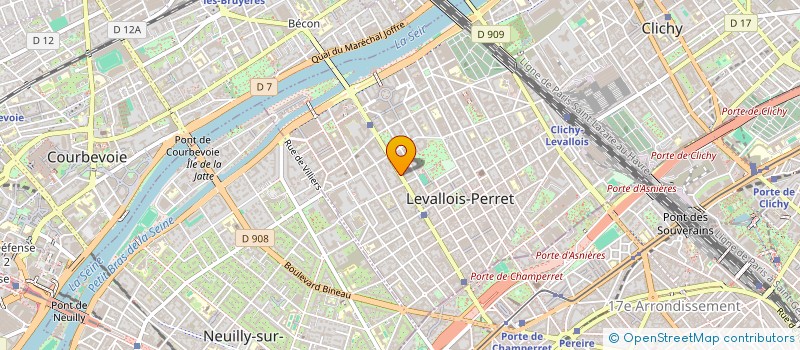localisation de l'entreprise MONSIEUR MOHAMED SAAD à LEVALLOIS-PERRET