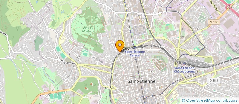 localisation de l'entreprise MONSIEUR MOHAMED SAAD LAAZIRI à SAINT-ETIENNE