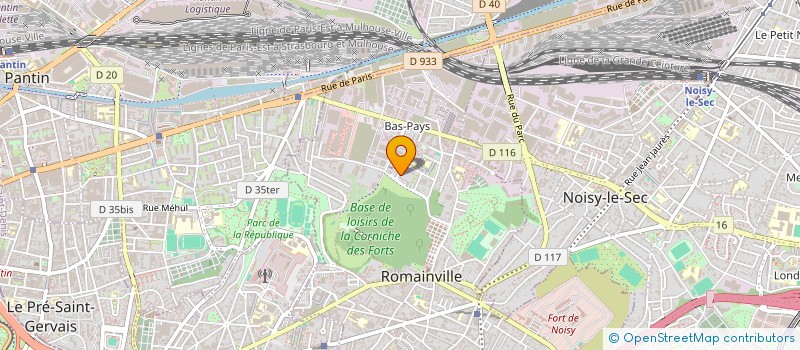 localisation de l'entreprise MONSIEUR MOHAMED SAADALLAH à ROMAINVILLE