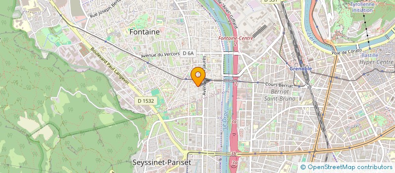 localisation de l'entreprise MONSIEUR MOHAMED SAADANA à FONTAINE