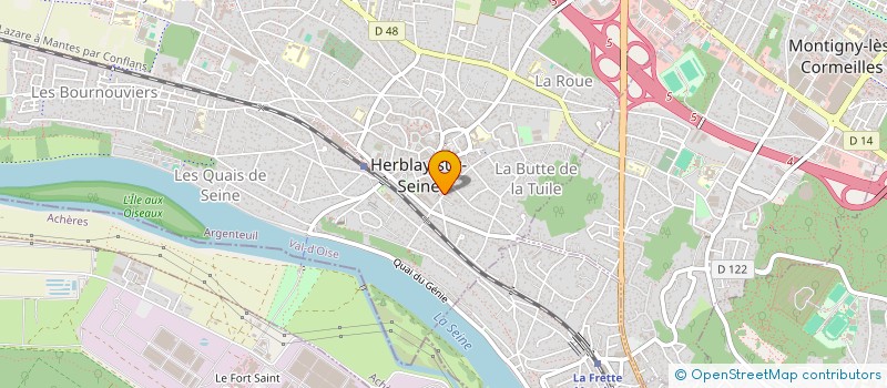 localisation de l'entreprise MONSIEUR MOHAMED SAADAOUI à HERBLAY-SUR-SEINE