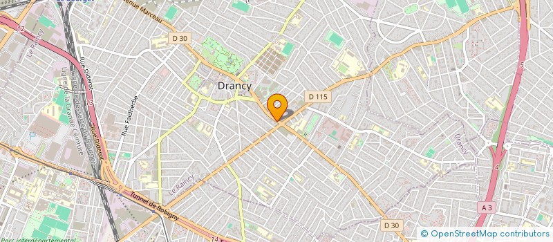 localisation de l'entreprise MONSIEUR MOHAMED SAADI AHMED à DRANCY